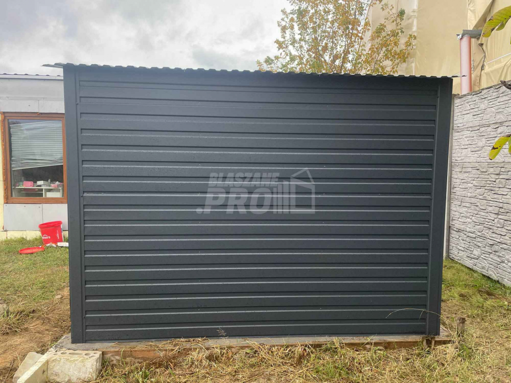 Domek Ogrodowy 3x3 Drzwi Okno Dach dwuspadowy Antracyt GP228 Września - zdjęcie 5