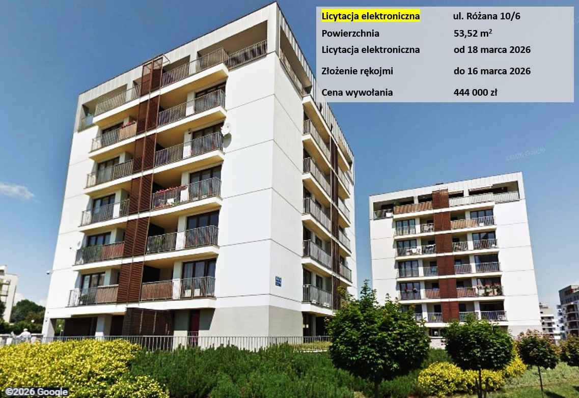 LSM, Różana, budynek z 2010, licytacja komornicza Lublin - zdjęcie 1