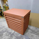 Osłona klimatyzatora - pompy ciepła 100x50x110 cm jasny brąz TS560 Grudziądz - zdjęcie 5