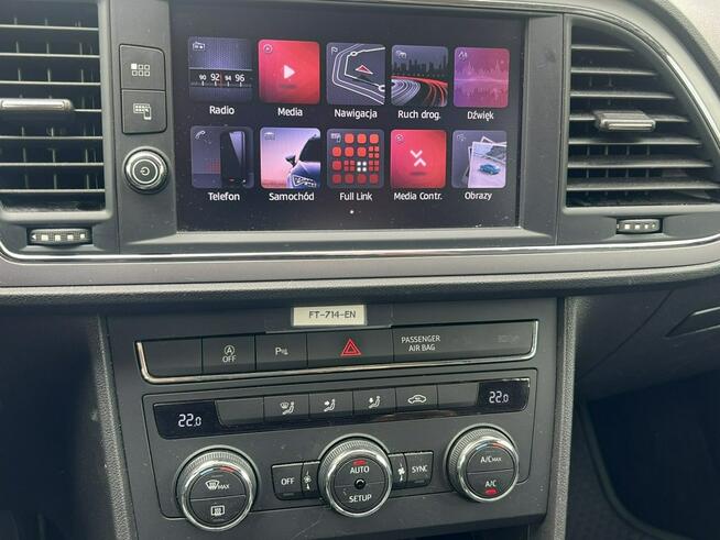 Seat Leon Opłacony Idealny stan Navi LED 1.6 TDI Gostyń - zdjęcie 12