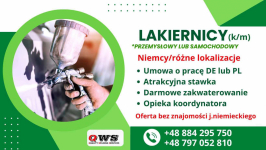 ** Lakiernik przemysłowy lub samochodowy **- Niemcy/Różne miejscowości