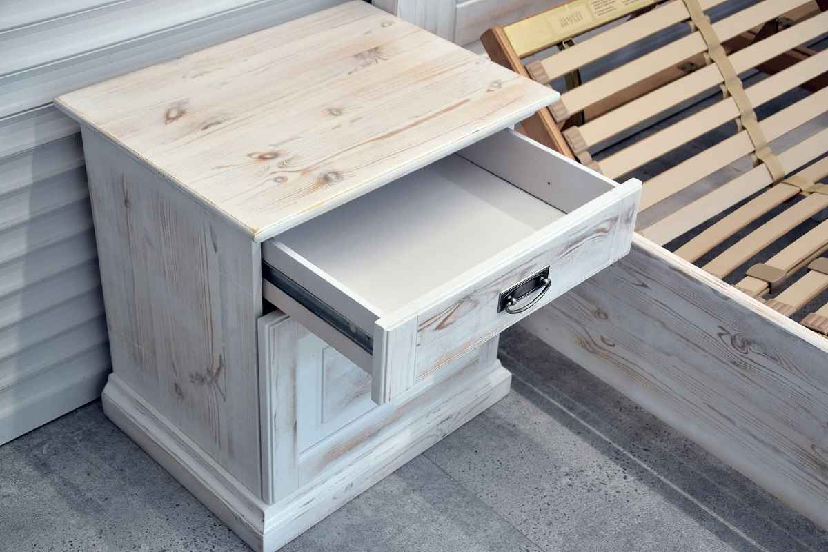 łóżko z materacami i szafkami - komplet jak nowy Olsztyn - zdjęcie 8