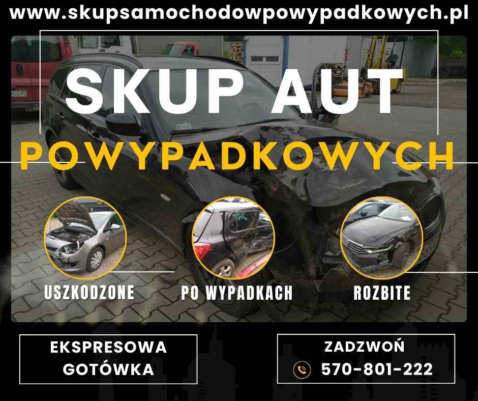 Szybki Skup Aut Powypadkowych - Gotówka od ręki Chrzanów - zdjęcie 1