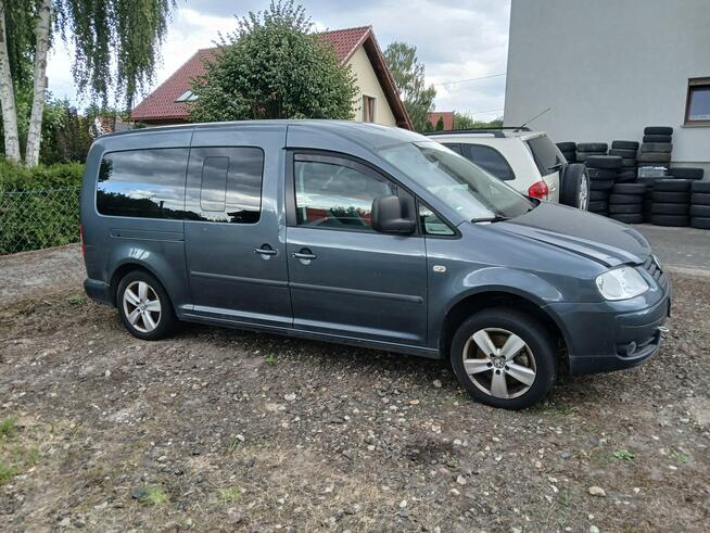 Volkswagen Caddy 2.0 TDI LONG 7 osób klimatronik alufelgi czujniki hak Gryfino - zdjęcie 2