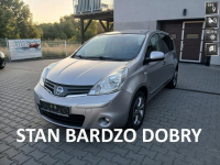 Nissan Note 1.6i klima navi alufelgi czujniki stan BDB niski przebieg