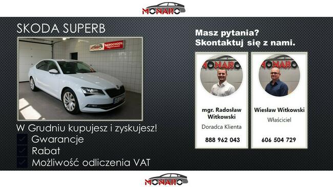 Škoda Superb Style 2.0 TDI • Salon Polska • Rabat+Gwarancja Włocławek - zdjęcie 2