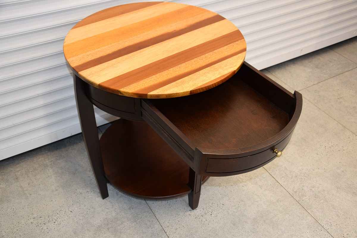 stolik z drewna tekowego - jak nowy Olsztyn - zdjęcie 3