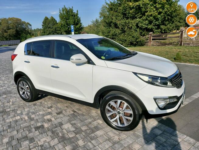 Kia Sportage 1.7 crd kamera Biała Perła navigacja Drelów - zdjęcie 1