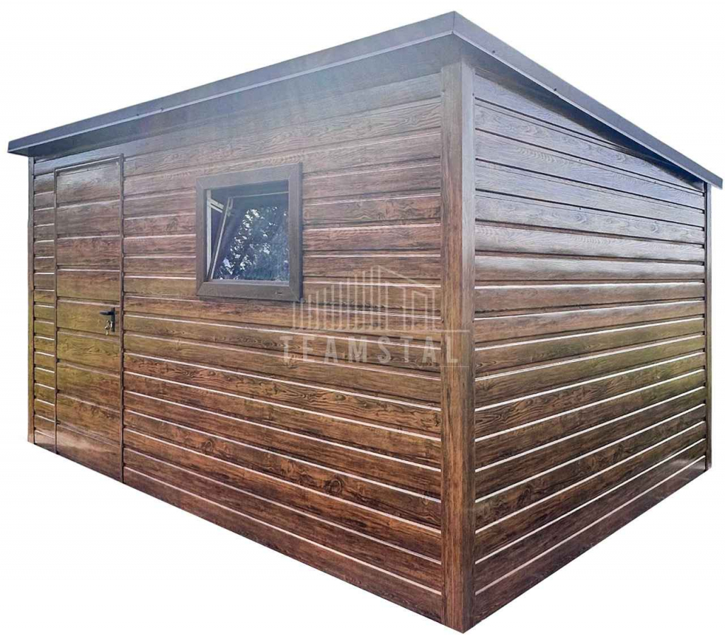 Schowek - domek 4x2,5m - drzwi - okno drewnopodobny dach TS1153 Busko-Zdrój - zdjęcie 1