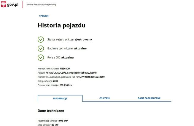 Renault Koleos 2.0 Diesel Moc 177KM 4X4 Elbląg - zdjęcie 3