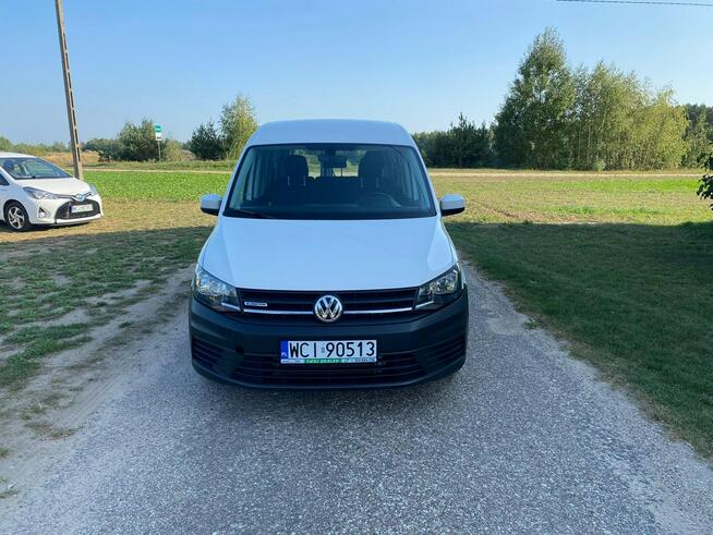 Volkswagen Caddy benzyna z Nową instalacją LPG 5osobowy Gąsocin - zdjęcie 9