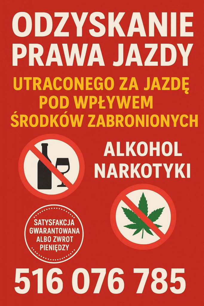 Odzyskaj swoje prawo jazdy. Skutecznie i Legalnie Podgórze - zdjęcie 1