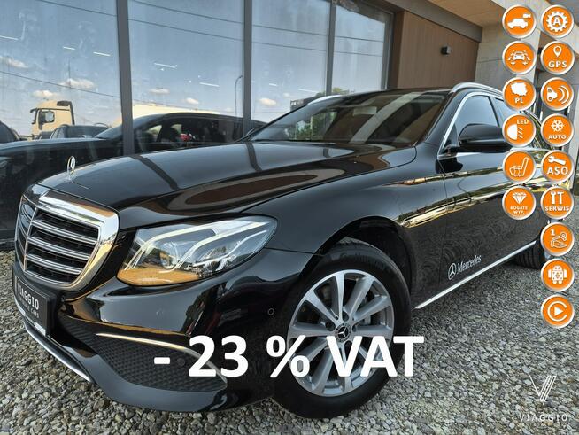 Mercedes-Benz E200d FULL LED asysta KAMERA pdc NAV serwis 2019 FV23% Tychy - zdjęcie 1