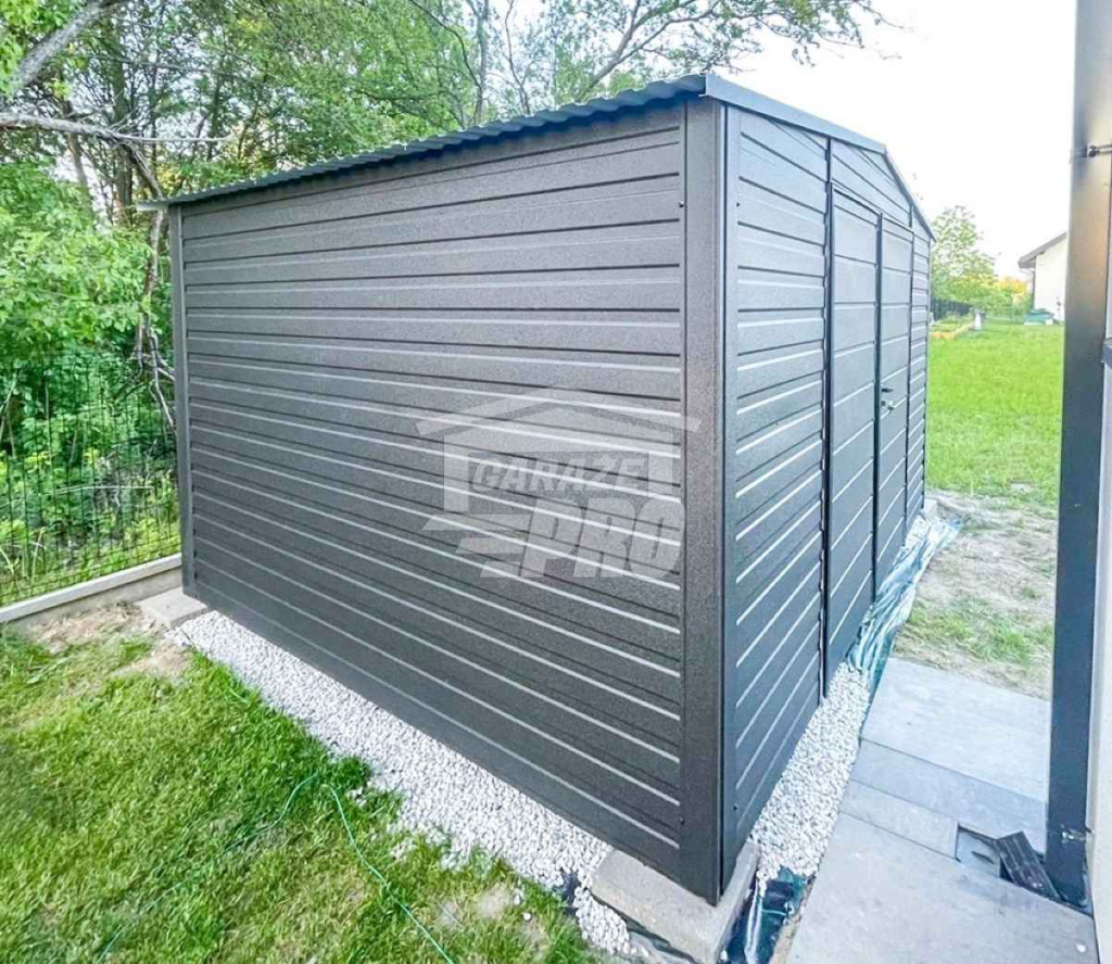 Schowek - Domek Ogrodowy 4x3m Brama Dwuskrzydłowa Dach GP490 Braniewo - zdjęcie 5