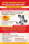 Rotor rehabilitacyjny – wypożyczenie Warszawa