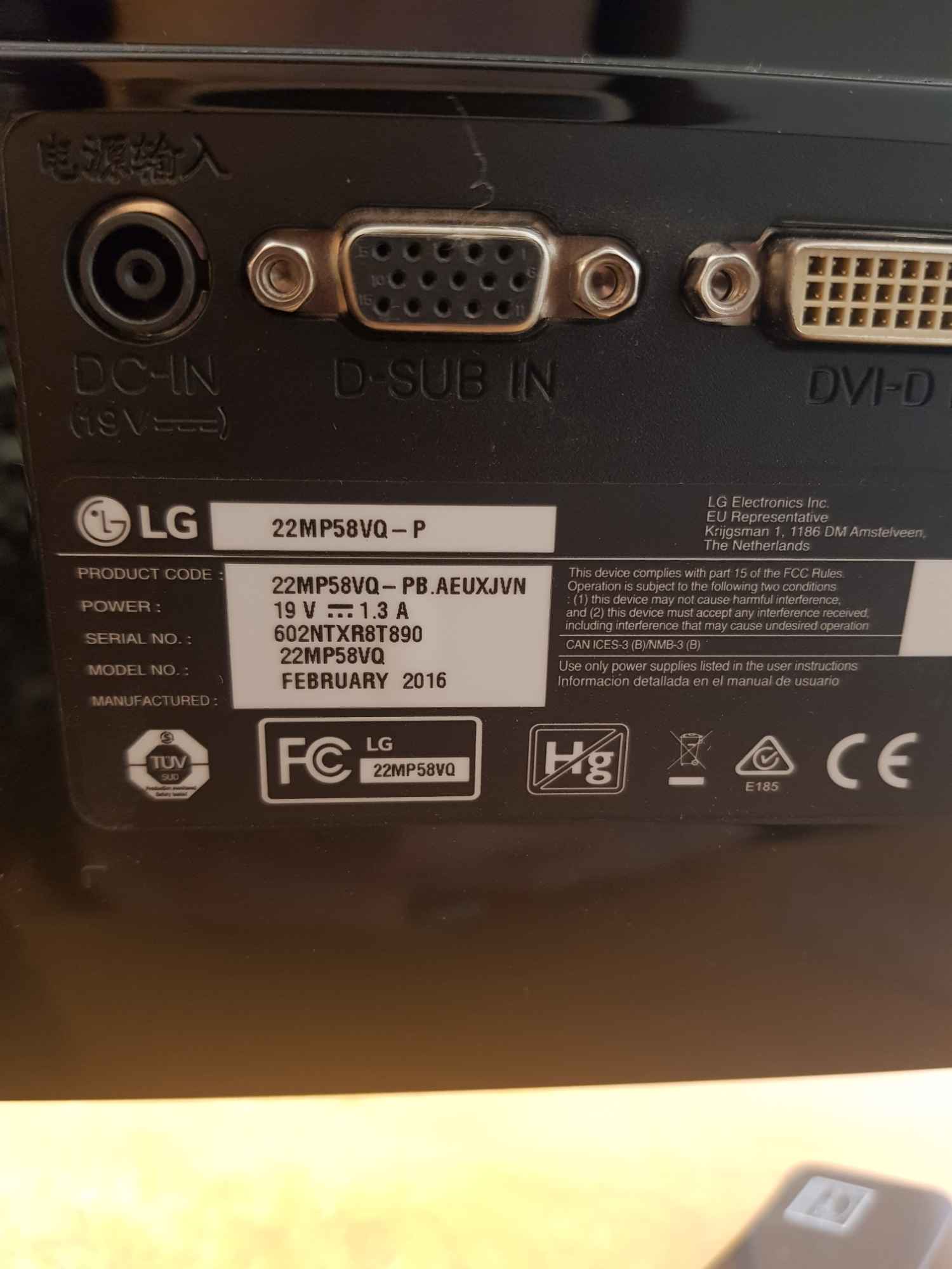 Zestaw komputerowy jednostka centralna HP, monitor LG, klawiatura,mysz Nowe Miasto - zdjęcie 3