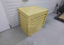 Osłona pompy ciepła 90x80x90 cm żółty Zabudowa ID860 Wągrowiec - zdjęcie 4