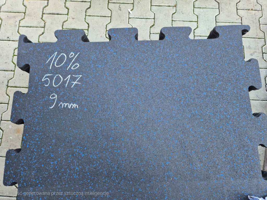 Maty gumowe PUZZEL z granulatu SBR- basen, zjeżdżalnie, piaskownice... Wolbrom - zdjęcie 1