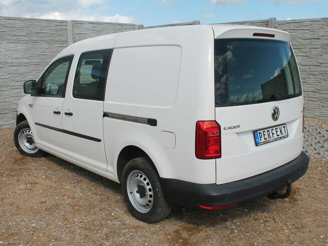 VW Caddy 2.0 TDI 102 KM MAXI Long 5 OSOBOWY Klima GRZANE Fotele SERWIS Zielenin - zdjęcie 5