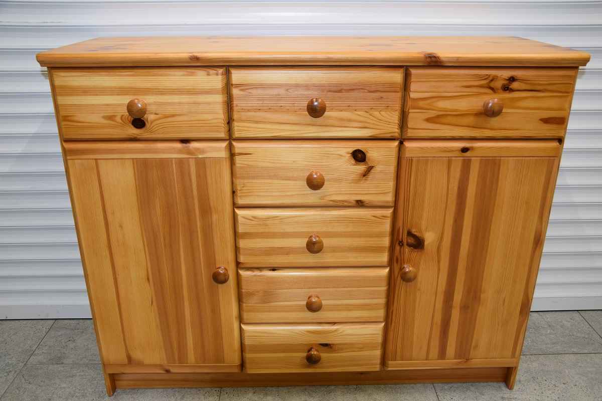 komoda z drewna sosnowego - jak nowa Olsztyn - zdjęcie 1