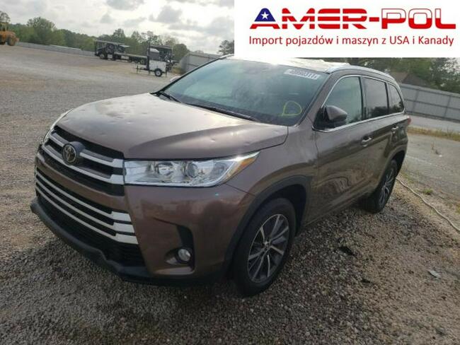 Toyota Highlander 2018, 3.5L, SE, po gradobiciu Warszawa - zdjęcie 1