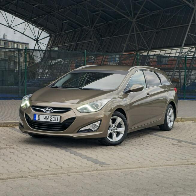 Hyundai i40 Kombi blue 1.6 Manual Nawigacja Klima Serwis 2 Klucze Ostrów Mazowiecka - zdjęcie 6