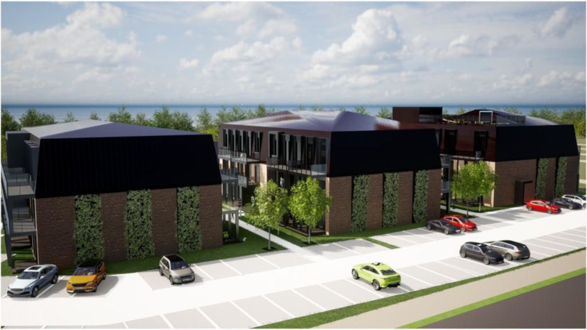 Działka inwestycyjna z PnB, 86 apartamentów. Trzęsacz - zdjęcie 3