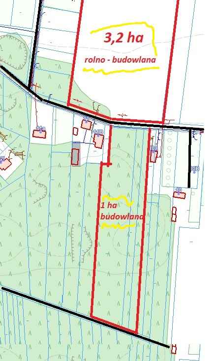 sprzedam działki budowlane usługowe rekreacyjne mpzp  4ha okazja inwes Zelów - zdjęcie 1