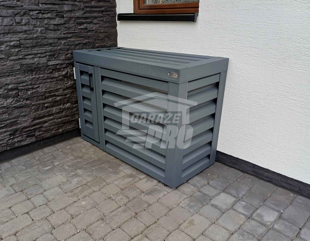 Osłona klimatyzatora - 100x40x80 cm antracyt - drzwiczki GP306 Gdynia - zdjęcie 4