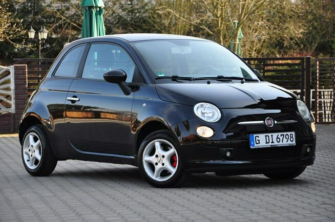 Fiat 500 1,4 BEN-100KM Alu Klima Skóry Serwis z DE!!! Ostrów Mazowiecka - zdjęcie 9