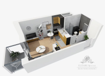 Mieszkanie 25,61m2 + balkon,1 pok. obok, nowe/ Dworca Główengo Wrocław - zdjęcie 11