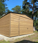 Garaż Blaszany 4x5m - Brama uchylna - drzwi - Winchester dach ST135 Gorzów Wielkopolski - zdjęcie 4