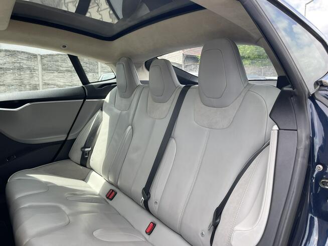 Tesla Model S P85+ Pneumatyka Szyberdach Gliwice - zdjęcie 12