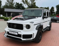 Biały Mercedes G-Class Brabus Rocket Wolne Terminy Auto do Ślubu Białystok - zdjęcie 1