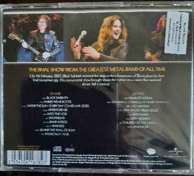 Sprzedam Podwójny Album 2X CD Koncert Zespołu Black Sabbath Katowice - zdjęcie 2