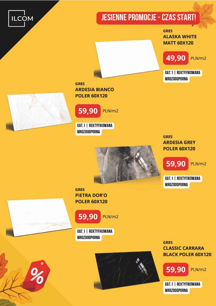 Cerbud Ilcom Olsztyn Promocja plytek 120x60, 60x60, 20x120 Olsztyn - zdjęcie 2