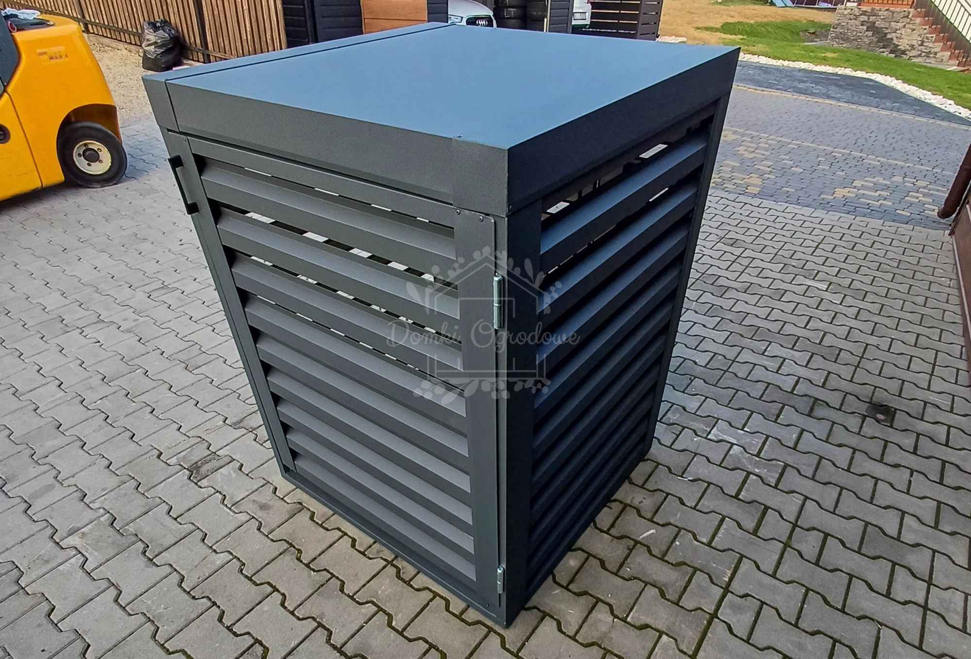 Osłona pompy ciepła 70x70x110 cm antracyt Zabudowa ID858 Turek - zdjęcie 4