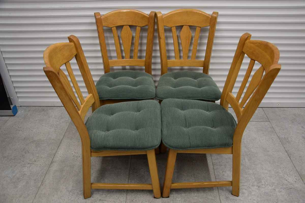 krzesła dębowe 4 sztuki - jak nowe Olsztyn - zdjęcie 2