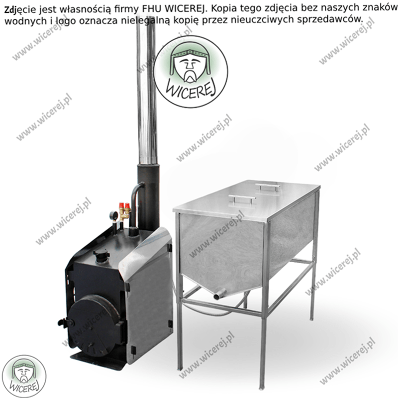 Wzmocniona 0,8mm Topiarka Parowa do Wosku (25/30 ramek) z Generatorem Jaśliska - zdjęcie 1