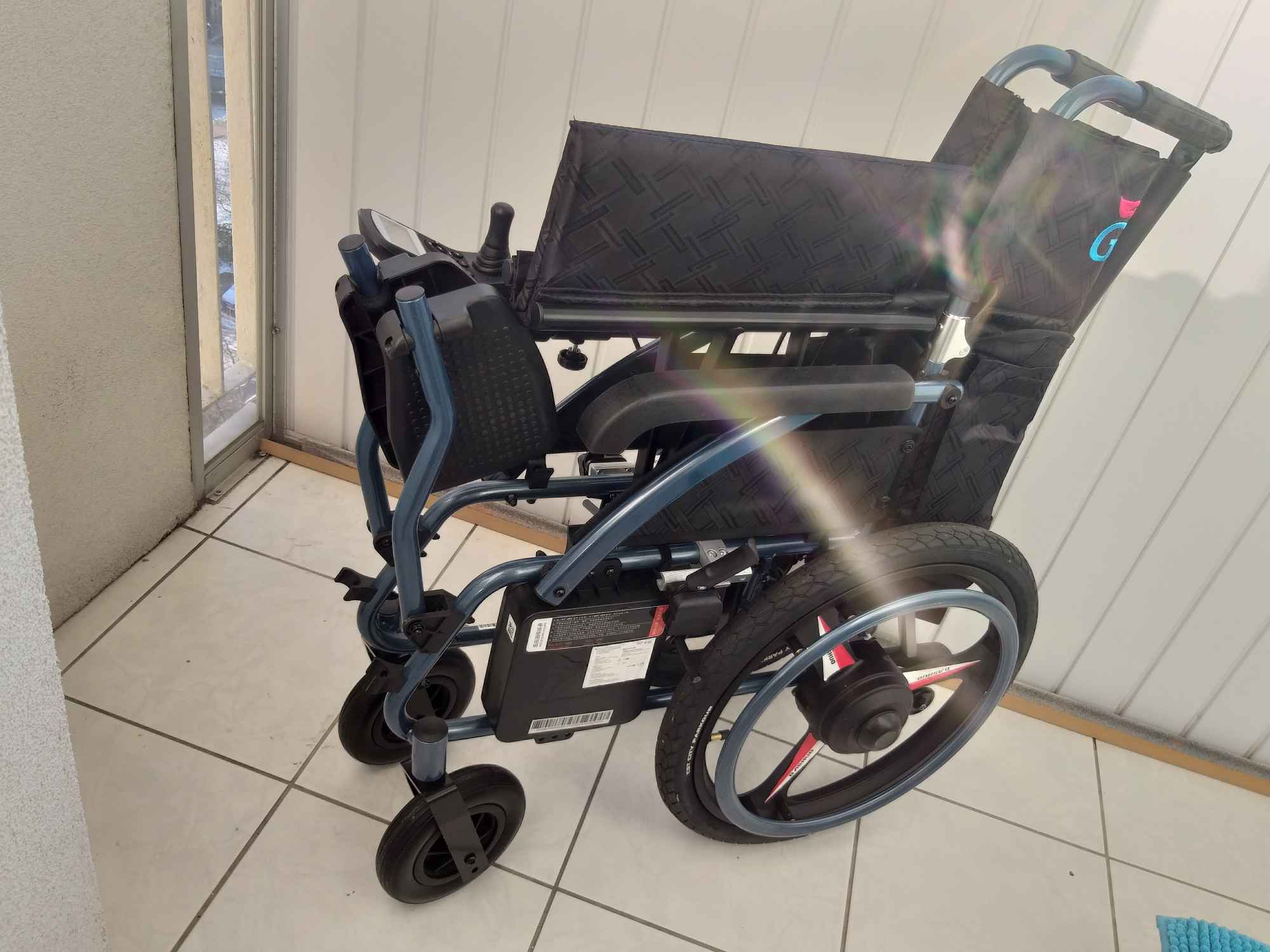 Wózek inwalidzki, elektryczny, składany Bemowo - zdjęcie 10