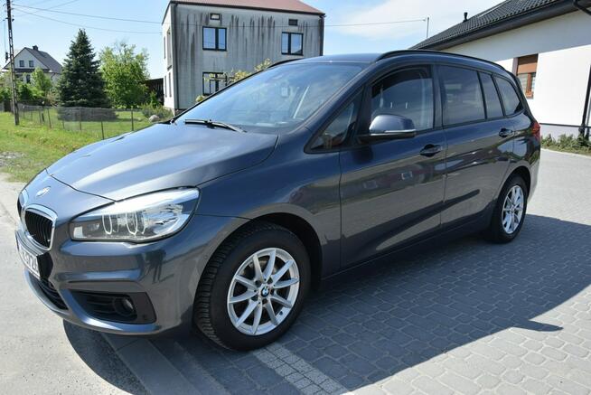 BMW 218 2.0D 2016r 7 Osobowy Navi Kamera Head up Ledy Sprowadzony Majdan Sieniawski - zdjęcie 5