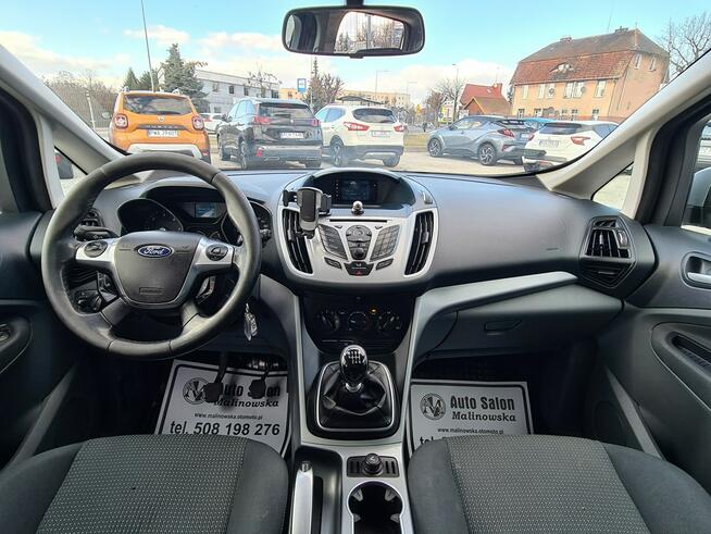 Ford C-Max 1.6 TDCi Klimatyzacja PDC Tempomat Halogeny Komputer Alu Wągrowiec - zdjęcie 11