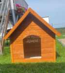 Buda dla psa Rozmiar "L" - Pinia - Dach dwuspadowy ID830 Białystok - zdjęcie 2