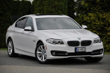 BMW 528 Skóra Fotele El. Navi Kam Szyberdach Piękna Biała Limuzyna Ostrów Mazowiecka - zdjęcie 10