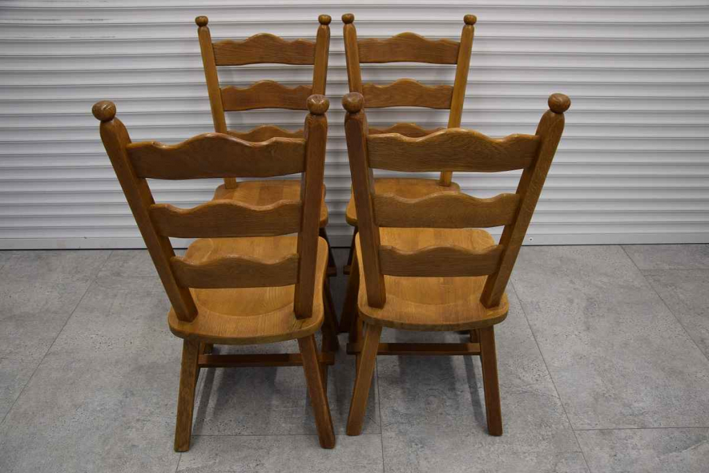 krzesła dębowe 4 sztuki - jak nowe Olsztyn - zdjęcie 3