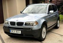 BMW X3 2.0d 150KM Skóry Sport Xenon 2xPDC Hak Zarejestrowany @Zamiana@ Wrocław - zdjęcie 4