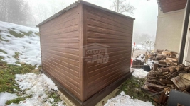 Schowek - domek ogrodowy 2,5x2,5m - drzwi - okno  - dach GP717 Miastko - zdjęcie 2