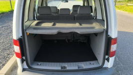 Volkswagen Caddy 1.9 TDi 2006r 105KM Klima Wspomag 5D 1wł Pabianice - zdjęcie 9