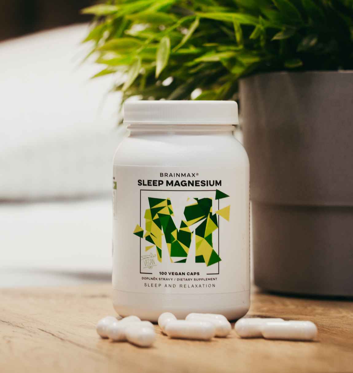 BrainMax Sleep Magnesium - Zmęczone Oczy Grunwald - zdjęcie 2