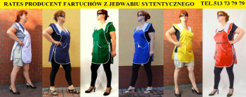 Fartuchy stylonowe Firmy Rates.pl dostawa cały kraj